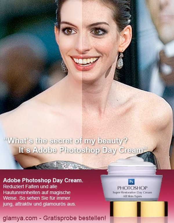 Crema Photoshop, el secreto de mi belleza
