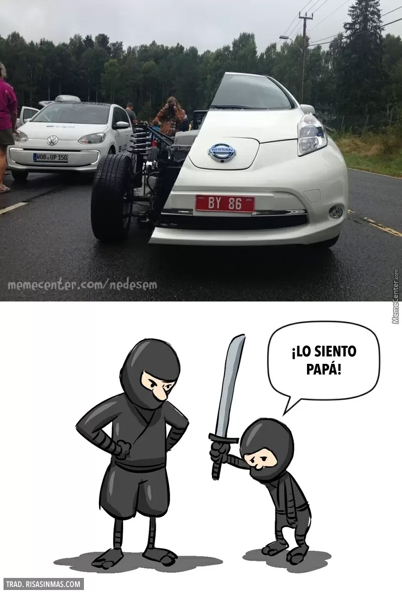Tener un hijo ninja