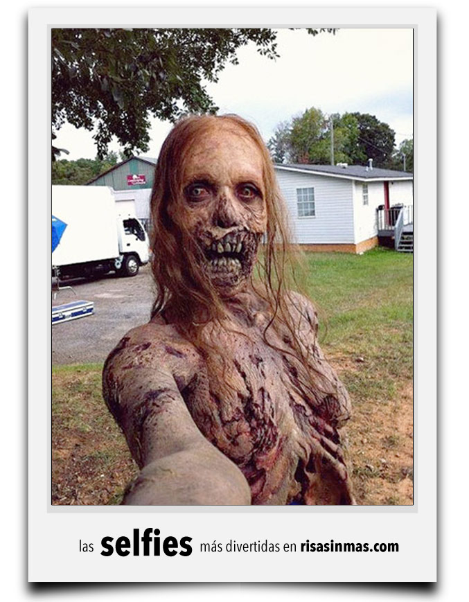 La selfie de The Walking Dead