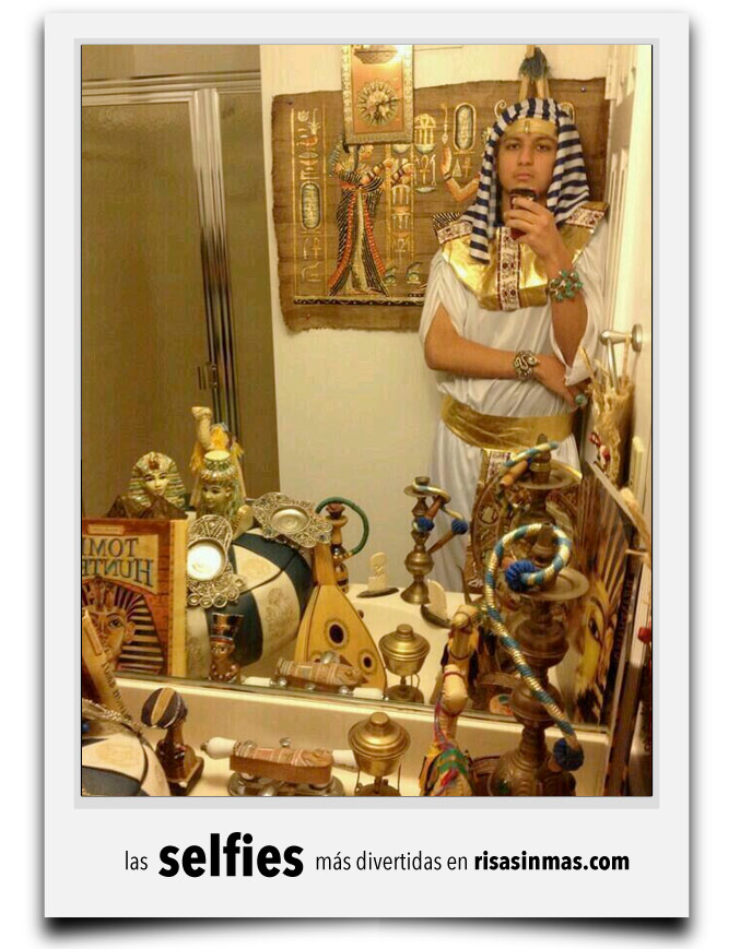 El selfie de Tutankamón