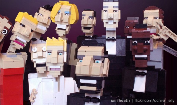 La selfie de los Oscar en LEGO