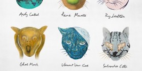 Los gatos y el arte