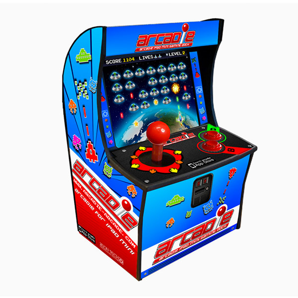 Máquina arcade con iPad mini