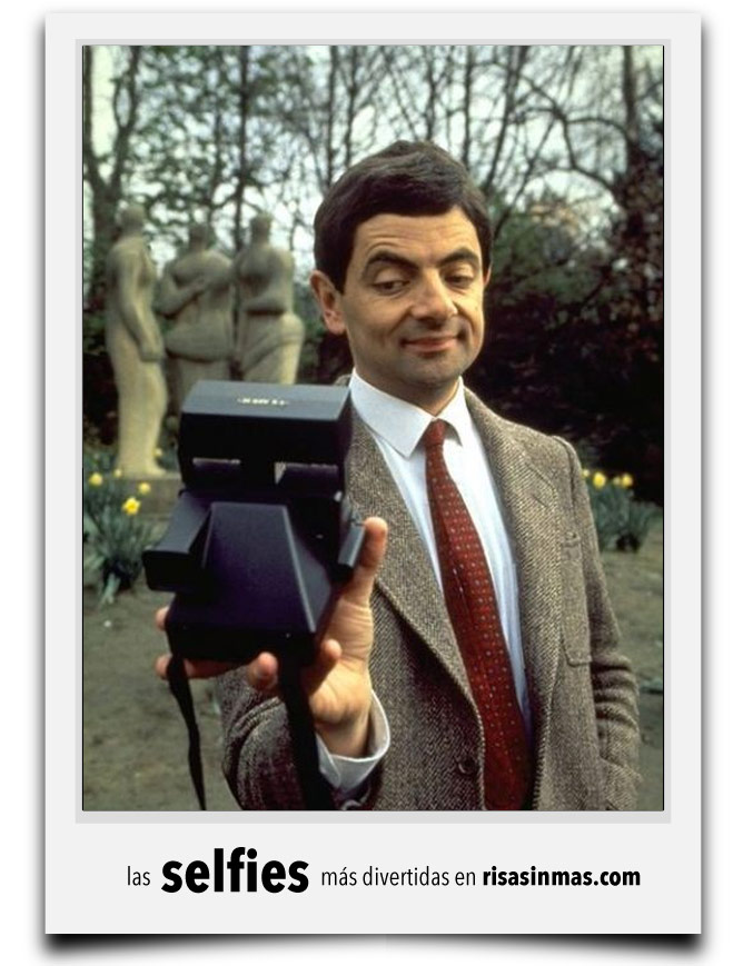 Selfie de Mr. Bean