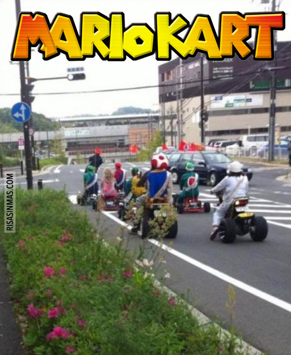 Versión realista de Mario Kart