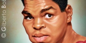 Caricatura de Muhammad Ali