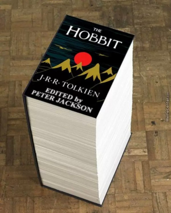 El Hobbit editado por Peter Jackson