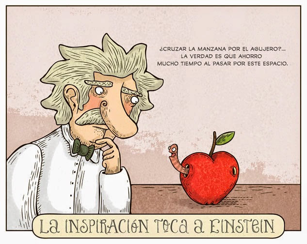 La inspiración toca a Einstein