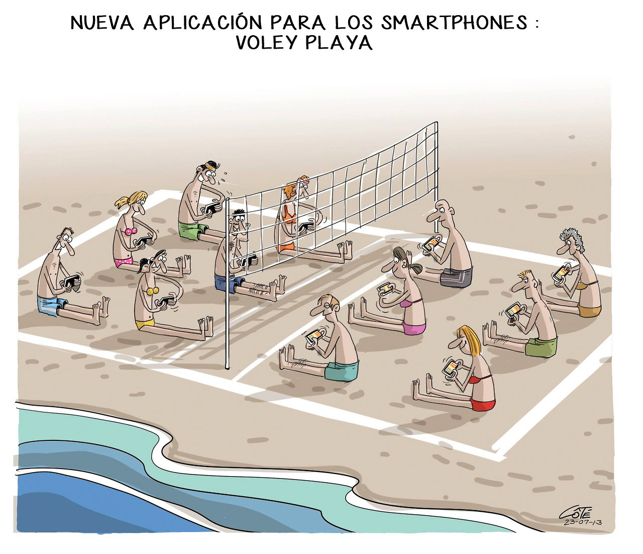 Smartphones: Voley Playa