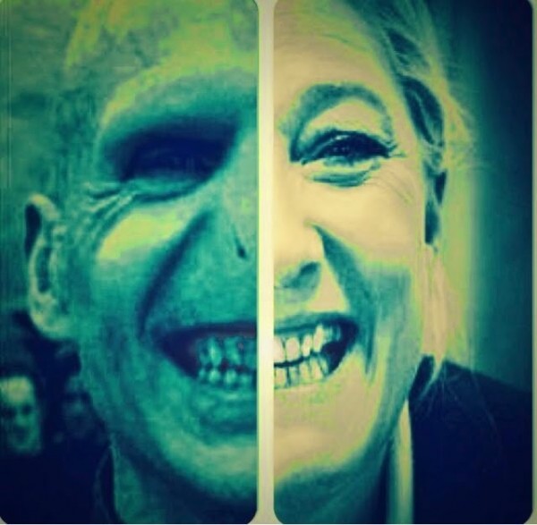 El inquietante parecido entre Marine Le Pen y Voldemort