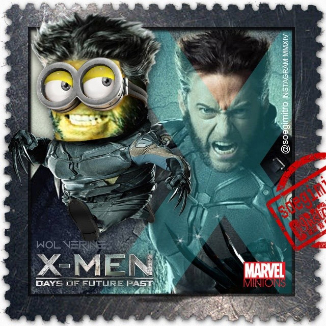 Minion Lobezno de X-Men