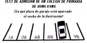 Test de admisión de un colegio de primaria de Hong Kong