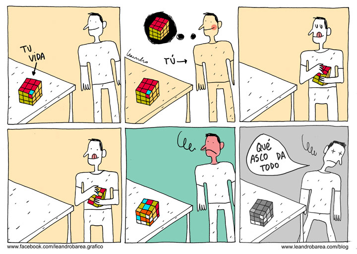 El cubo de Rubik de tu vida