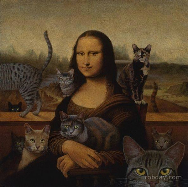 La Mona Lisa de los gatos