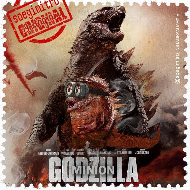 Minion Godzilla