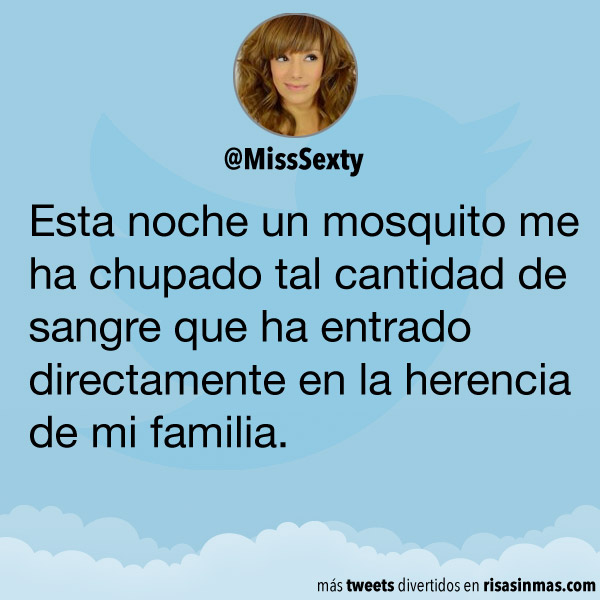 Un mosquito de mi familia