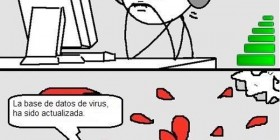 La base de datos de virus