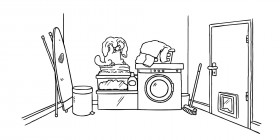 Simon's cat: la lavadora