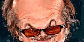 Caricatura de Jack Nicholson
