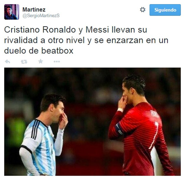 La rivalidad de Cristiano Ronaldo y Messi