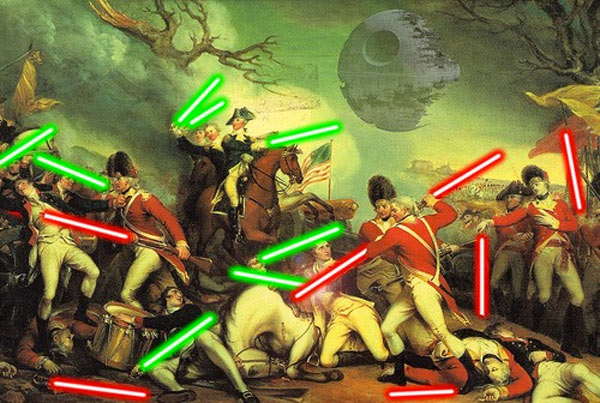 Guerra de la Independencia y Star Wars
