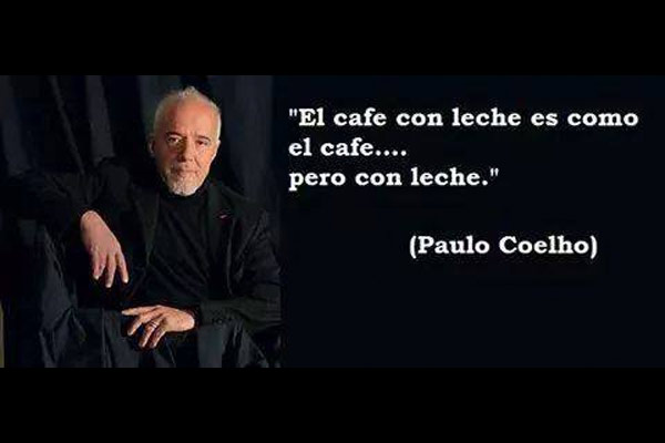 Paulo Coelho y el café