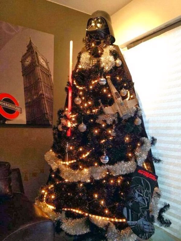 Árboles de Navidad frikis: Star Wars