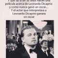Película acerda de Leonardo DiCaprio