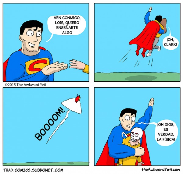 Superman y la física