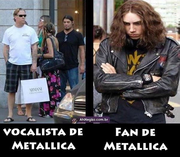 Vocalista y Fan de Metallica