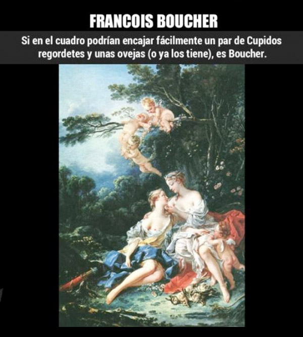 ¿Cómo reconocer a... Francois Boucher?