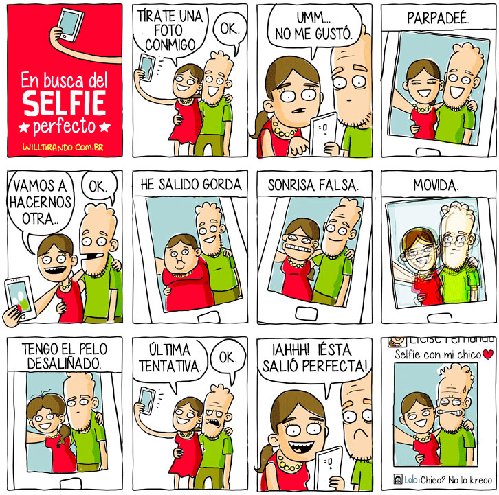 En busca del selfie perfecto